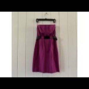 Trina Turk strapless purple dress. Size 2